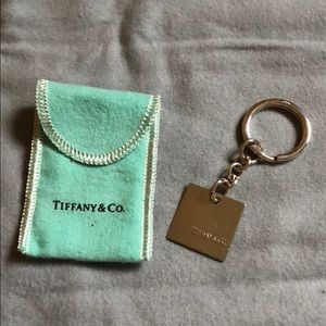 Tiffany & Co. Square Key Ring